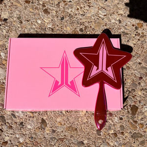 Metallic Pink Jeffree Star Hand Mirror